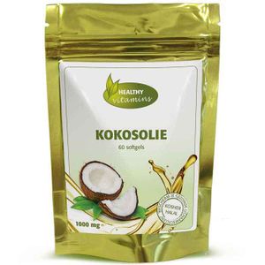 Kokosolie-softgels| 1000 mg | 60 softgels | Vitaminesperpost.nl