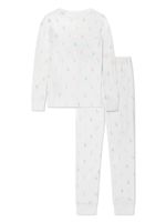 Ralph Lauren Kids pyjama à logo imprimé - Blanc