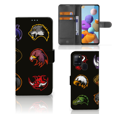 Samsung Galaxy A21s Leuk Hoesje Cartoon