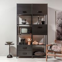 BePureHome Wandkast Legacy - Zwart