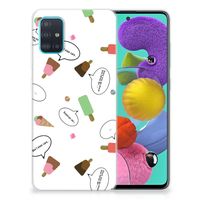 Samsung Galaxy A51 Siliconen Case IJsjes - thumbnail