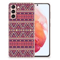 Samsung Galaxy S21 TPU bumper Aztec Paars - thumbnail