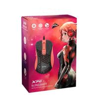 XPG Slingshot Mera Edition Gaming-muis, 12000DPI, 6 toetsen, USB, RGB, Slingshot-BK/OGCWW