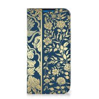 iPhone 14 Pro Smart Cover Beige Flowers - thumbnail