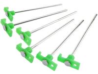 ProPlus 361758 Tentharing fluorescerend Zeltnagel 250 mm x 47 mm x 18 mm 6 stuk(s)