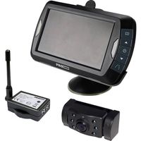 ProUser RVC 3610 Draadloze achteruitrijcamera Afstandshulplijnen, Automatische dag/nachtomschakeling, Automatische witbalans Zuignap
