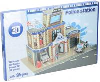 TOM 3D-puzzel politiebureau junior 84 stukjes