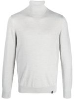 Fay roll-neck wool jumper - Tons neutres