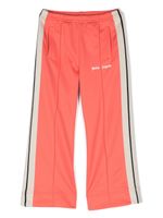 Palm Angels Kids pantalon de jogging à logo imprimé - Orange