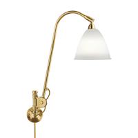 Gubi Bestlite BL6 Wandlamp Met Stekker Porselein Messing