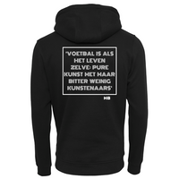 FC Eleven - Kunstenaars Hoodie - Zwart