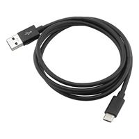 ANSMANN USB-C oplaadkabel 120 cm USB 3.0 laadkabel/datakabel met aluminium behuizing voor opladen en gegevensoverdracht van Samsung Galaxy, Huawei, Google Pixel, smartphones, tablets, enz.