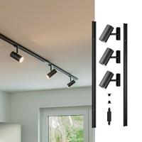 SLV NOBLO SPOT, railsysteemset, rond, 2700K, 19W, faseafsnijding, 32°, zwart