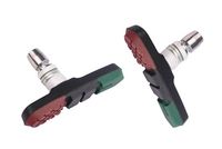 Qtcycletech Qt remblokkenset v-brake inbus 72mm 3 kleur 4 stuks op kaart - thumbnail