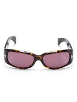 TOM FORD Eyewear lunettes de soleil rectangulaires - Marron