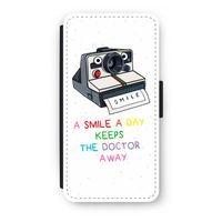 Smile: iPhone 8 Plus Flip Hoesje