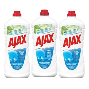 Ajax - Allesreiniger Fris - 3x 1,25ltr