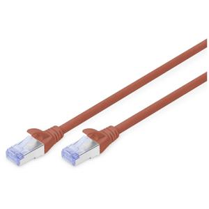 Digitus DK-1532-100/R RJ45 Netwerkkabel, patchkabel CAT 5, CAT 5e SF/UTP 10 m Rood PVC-mantel, Afgeschermd (dubbel), Meerdradig 1 stuk(s)