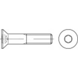 TOOLCRAFT 148647 Verzonken schroeven M6 12 mm Binnenzeskant (inbus) Staal Galvanisch verzinkt 500 stuk(s)