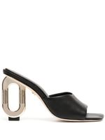 Dee Ocleppo sandales Ibiza 90 mm en cuir - Noir