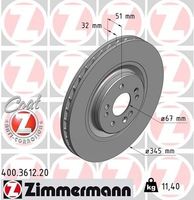 Remschijf Coat Z 400361220