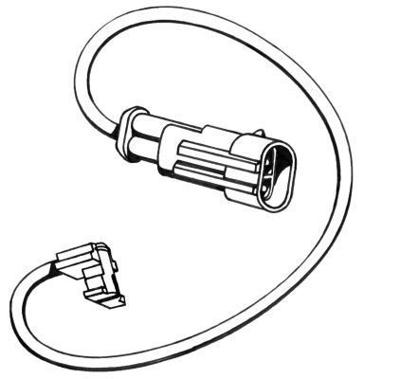 Waarschuwingscontact, remvoering-/blokslijtage A.B.S., u.a. fÃ¼r Iveco