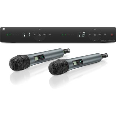 Sennheiser XSW 1-825 DUAL-GB draadloze handheld-microfoons (GB: 606-630 MHz) Sennheiser XSW 1-825 DUAL-GB draadloze handheld-microfoons (GB: 606-630 MHz)