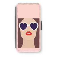 Red lips: iPhone 7 Flip Hoesje - thumbnail