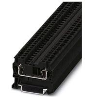 PHOENIX CONTACT ST 2,5 BK doorgangsklem, 2,5 mm² nominale doorsnede, 2 aansluitingen, zwart, 50 stuks