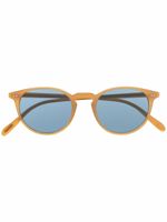 Oliver Peoples lunettes de soleil à monture ronde - Tons neutres - thumbnail