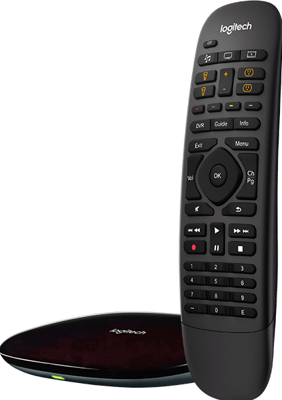 Logitech Harmony Companion afstandsbediening IR-draadloos/wifi Audio, Kabel, DVR, Game console, Home cinema-systeem, PC, Smartphone, TV, Tablet Drukknopen Logitech Harmony Companion afstandsbediening IR-draadloos/wifi Audio, Kabel, DVR, Game console, Home cinema-systeem, PC, Smartphone, TV, Tablet Drukknopen