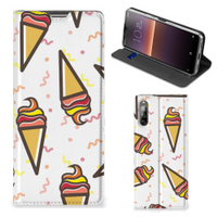 Sony Xperia L4 Flip Style Cover Icecream - thumbnail