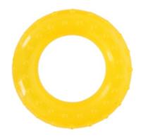 Dunlop handtrainer ring 7 cm geel