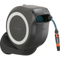 Gardena Wandslangenbox RollUp XL Wit 35m - Automatisch Oprolsysteem, UV- & Vorstbestendig