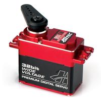 Hitec Standaard servo D951TW Digitale servo Materiaal (aandrijving): Titanium