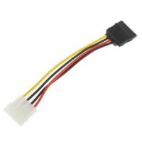 High-Tech Place Netadapter 4 Pin IDE naar Serial ATA SATA – 15 cm (Materiaal: CU)