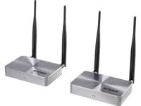 SpeaKa Professional SP-HDFS-03 Draadloze HDMI-set 100 m 5 GHz 1920 x 1080 pix Doorgeluste HDMI-uitgang