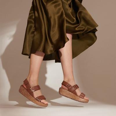 FitFlop TM Dames Sandalen (Bruin)