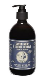 Savon noir zwarte zeep met pomp