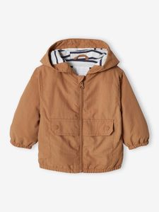 Parka babyjongen met capuchon cappuccino