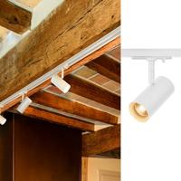 SLV NOBLO SPOT, 1 ~ spot, rond, 2000-3000K, 8,4 W, Dim-to-Warm, faseafsnijding, 36°, wit