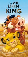 The Lion King Strandlaken Timon en Pumba 70 x 140 cm - thumbnail