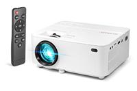 Technaxx Mini-beamer voor buiten, huis, kantoor - 2 W luidspreker, 32-176 inch projectieformaat, 40.000 uur led-levensduur, HD, afstandsbediening - kleine projector met multimediaspeler TX-113