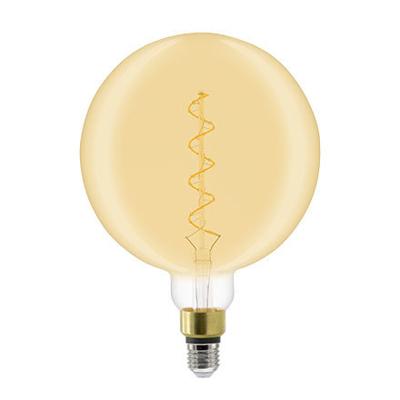 General Electric Heliax LED E27 Globe G200 6W 820 Filament | Dimbaar - Vervangt 50W