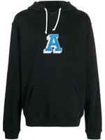 Axel Arigato hoodie Muse College A à ornements en cristal - Noir