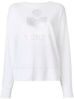 MARANT ÉTOILE t-shirt Klowia à logo imprimé - Blanc