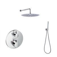 Hansgrohe Ecostat S inbouw doucheset met 20cm douchekop en wandarm chroom