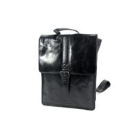 PORTO dames rugzak met klep midi zwart