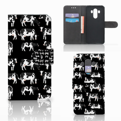 Huawei Mate 10 Pro Telefoonhoesje met Pasjes Koetjes Huawei Mate 10 Pro Telefoonhoesje met Pasjes Koetjes