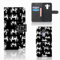 Huawei Mate 10 Pro Telefoonhoesje met Pasjes Koetjes